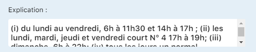 Champ Explication