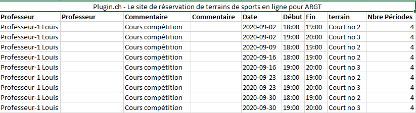 Icône d'export en Excel
