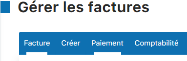 Accès aux paiements
