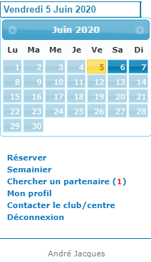 Tableau de recherche