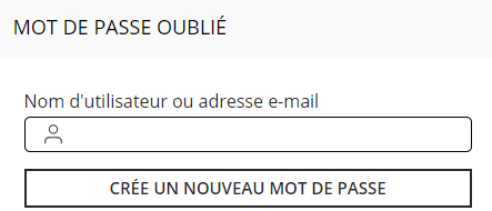 Point d'interrogation dans le menu